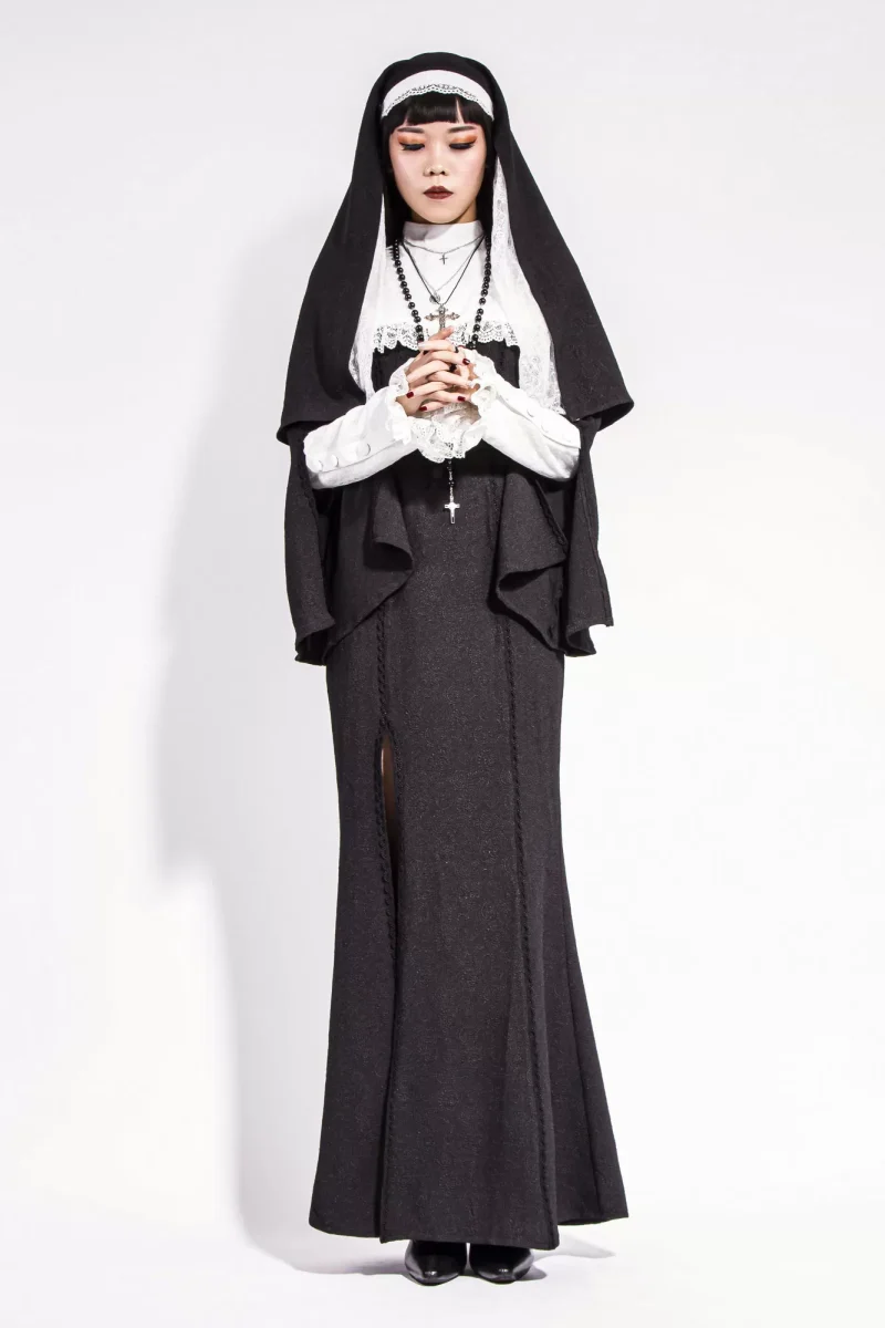 Gothic Nun Prayer Dress