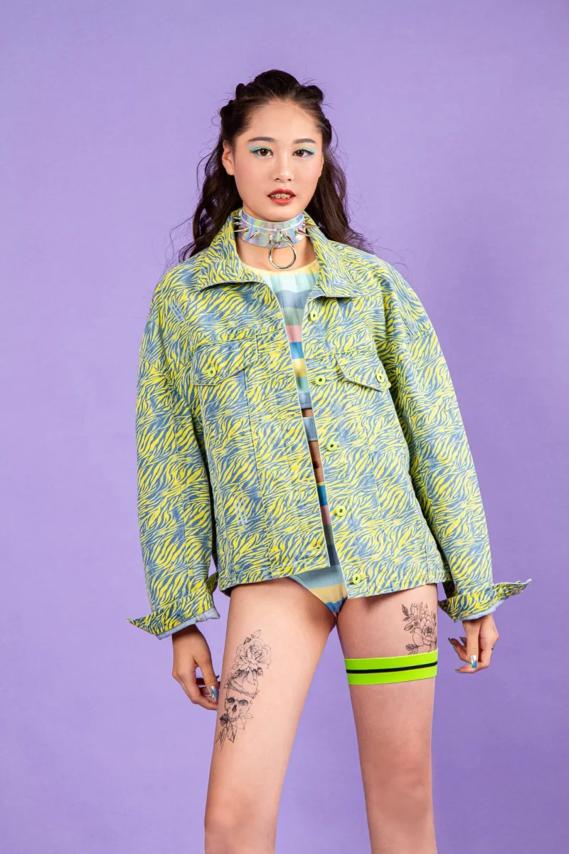 Punk Denim Jacket JA009