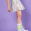 Sexy Transparent Holographic Skirt SK006