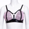 Sexy Fish Scale Net Lace Up Bra VE009B